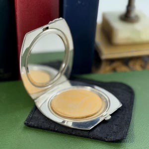 1930er Jahre Sterling Silber Compact