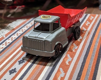 Vintage Plastic Dump Truck- Ideal Toy Corp