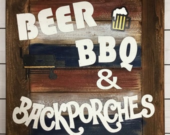 Beer BBQ and Backporches