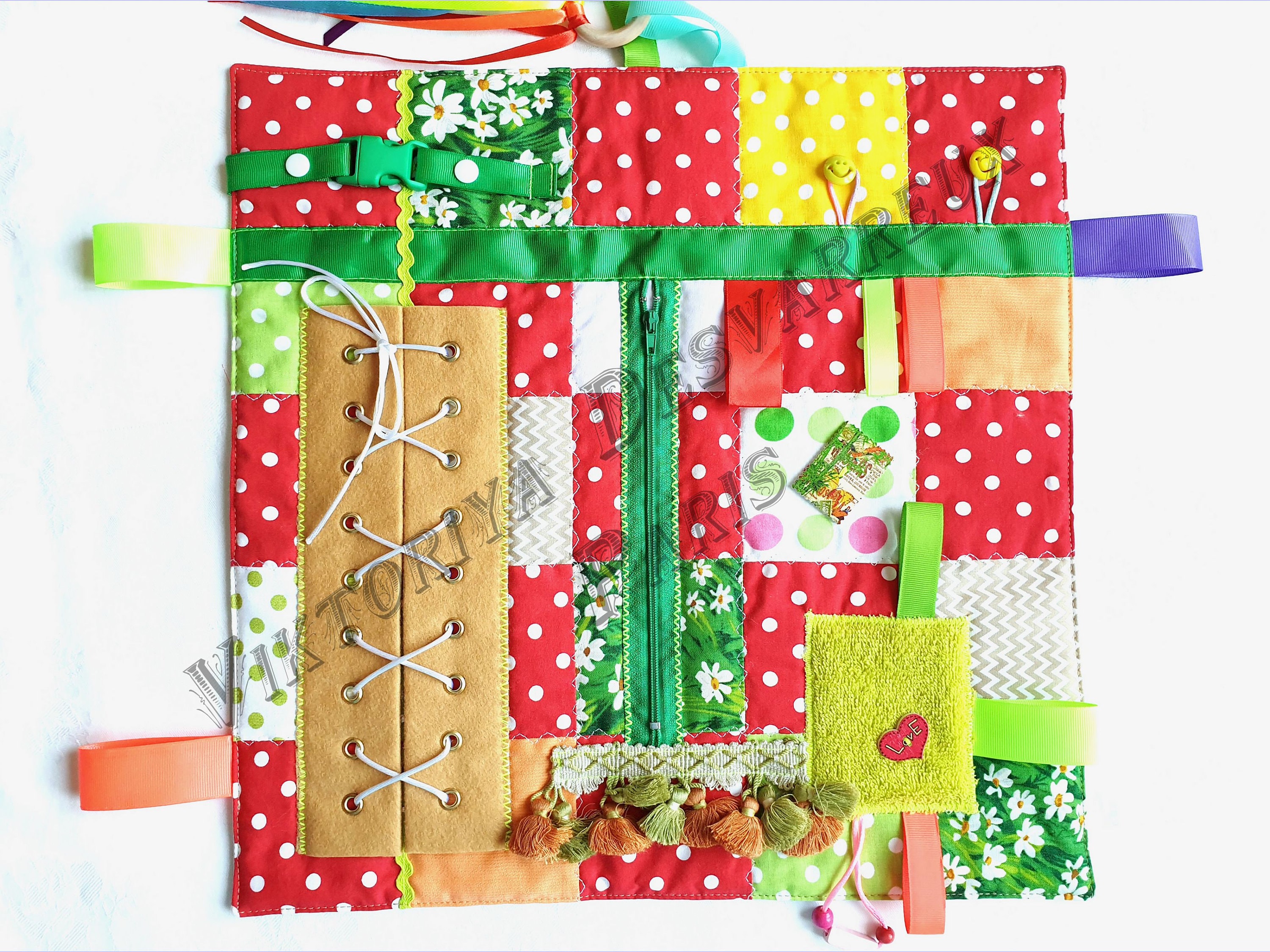 Fidget Blanket for Dementia Fidget Quilt Memory Blanket Etsy