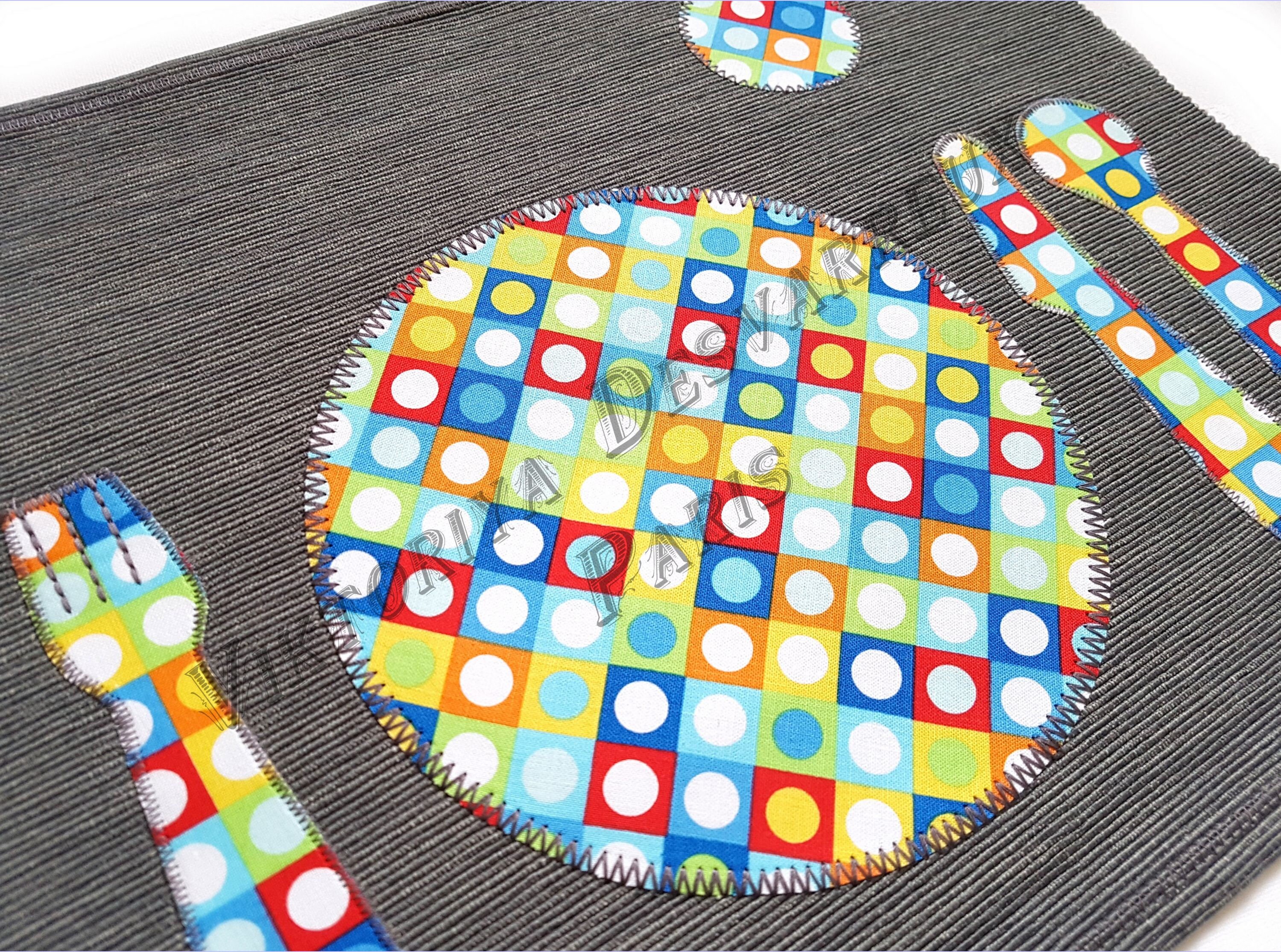 Montessori Placemats Back to School Teaching Placemat Kids Etsy