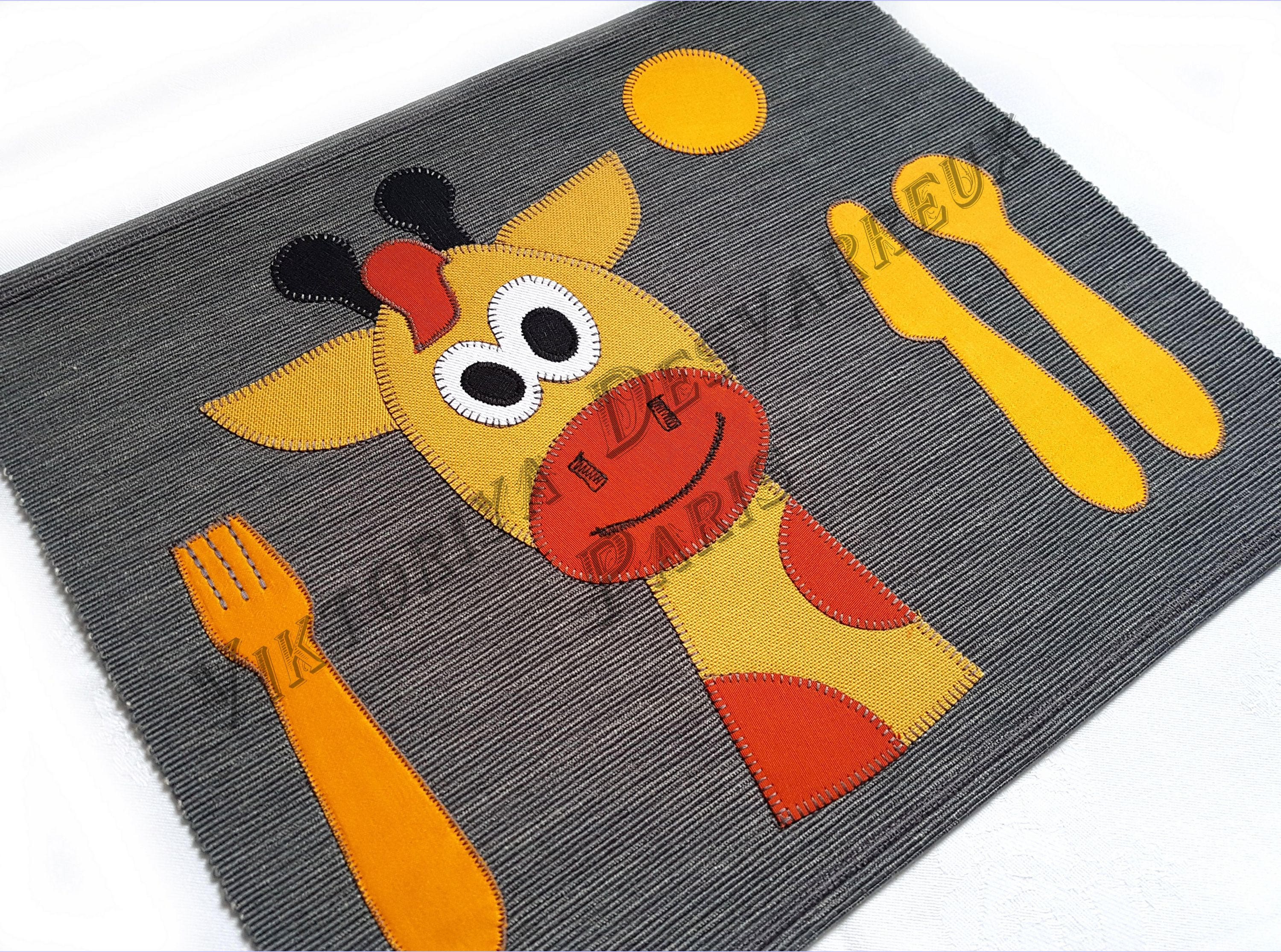 Animal Placemats Child Placemat Montessori Animals Etsy Australia