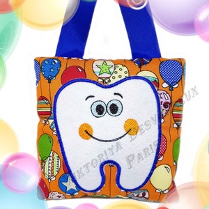 Nombre personalizado Tooth Fairy Pillow, Tooth Pocket, Tooth Chart, Hanging Tooth Pillow, Tooth Fairy Plush, Tooth Fairy Receipt, Door Hanger