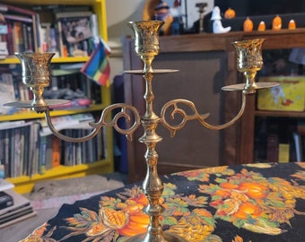 Vintage Brass Candelabra