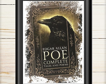 Edgar allan poe art | Etsy