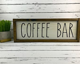 Kaffee Schild Café-Bar Café-Bar-Zeichen Kaffee Dekor | Etsy