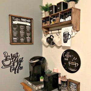 Know Your Coffee Sign Coffee Menu Sign Coffee Bar Sign Chalkboard Coffee Sign image 4