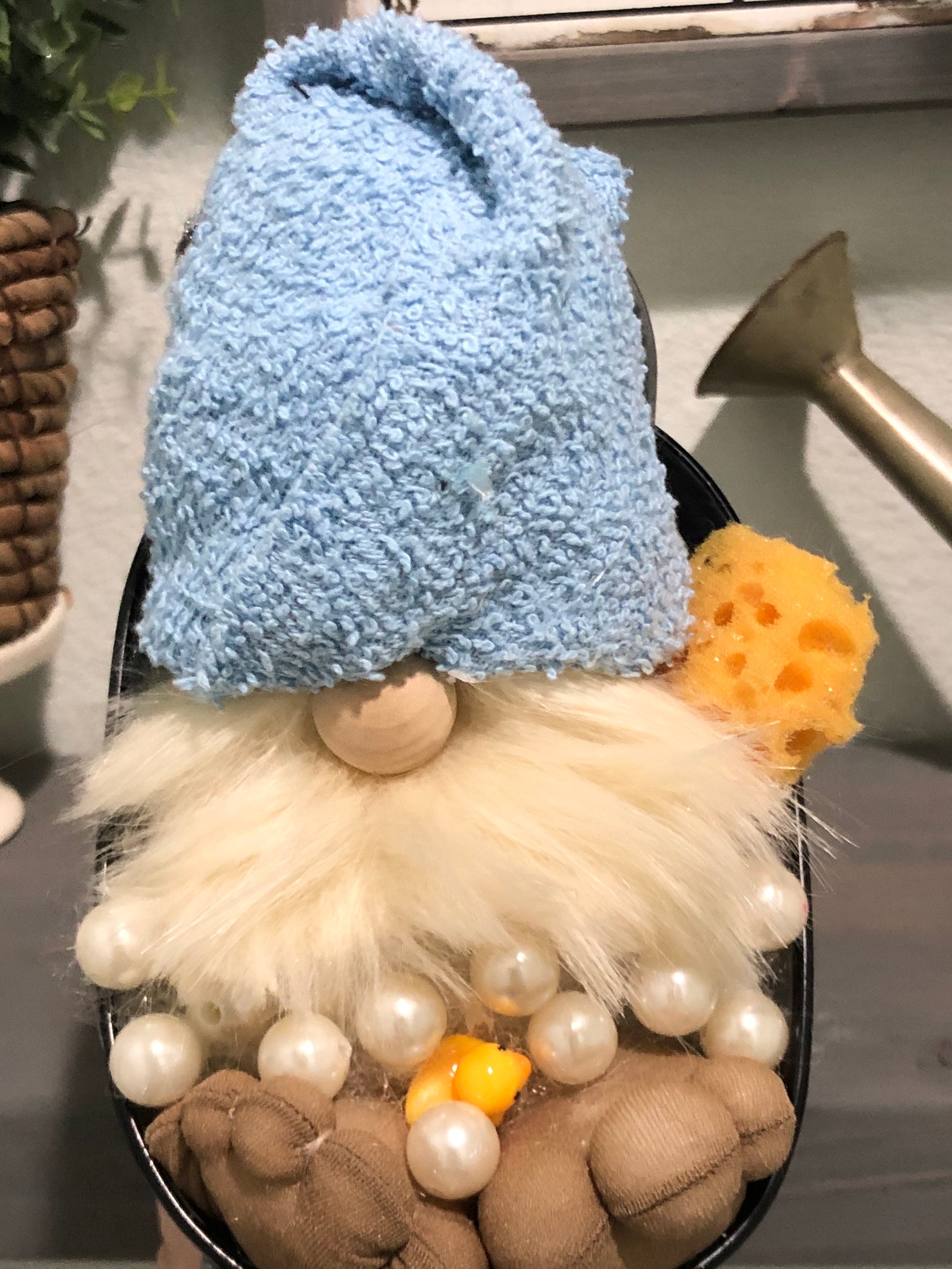 Bath Tub Gnome Bath Gnome Bath Time Gnome Bathroom Gnome Etsy