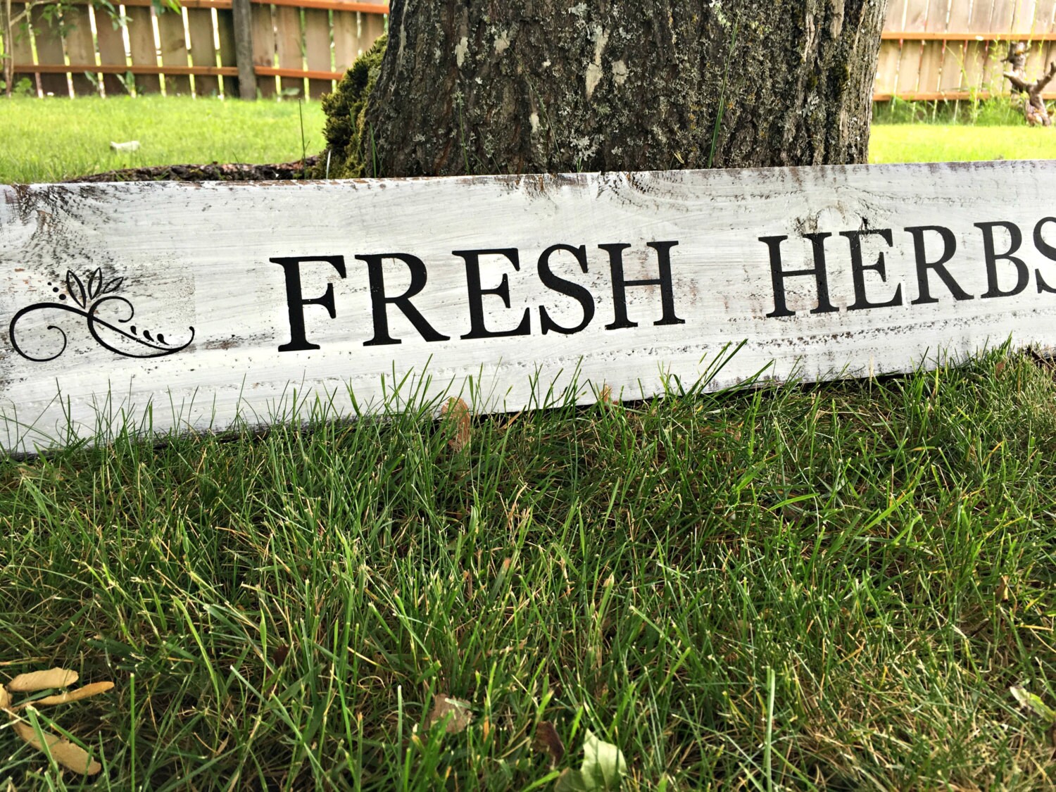 Fresh Herbs Sign Herb Sign Garden Sign Kitchen Sign | Etsy