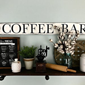 Know Your Coffee Sign Coffee Menu Sign Coffee Bar Sign Chalkboard Coffee Sign image 3