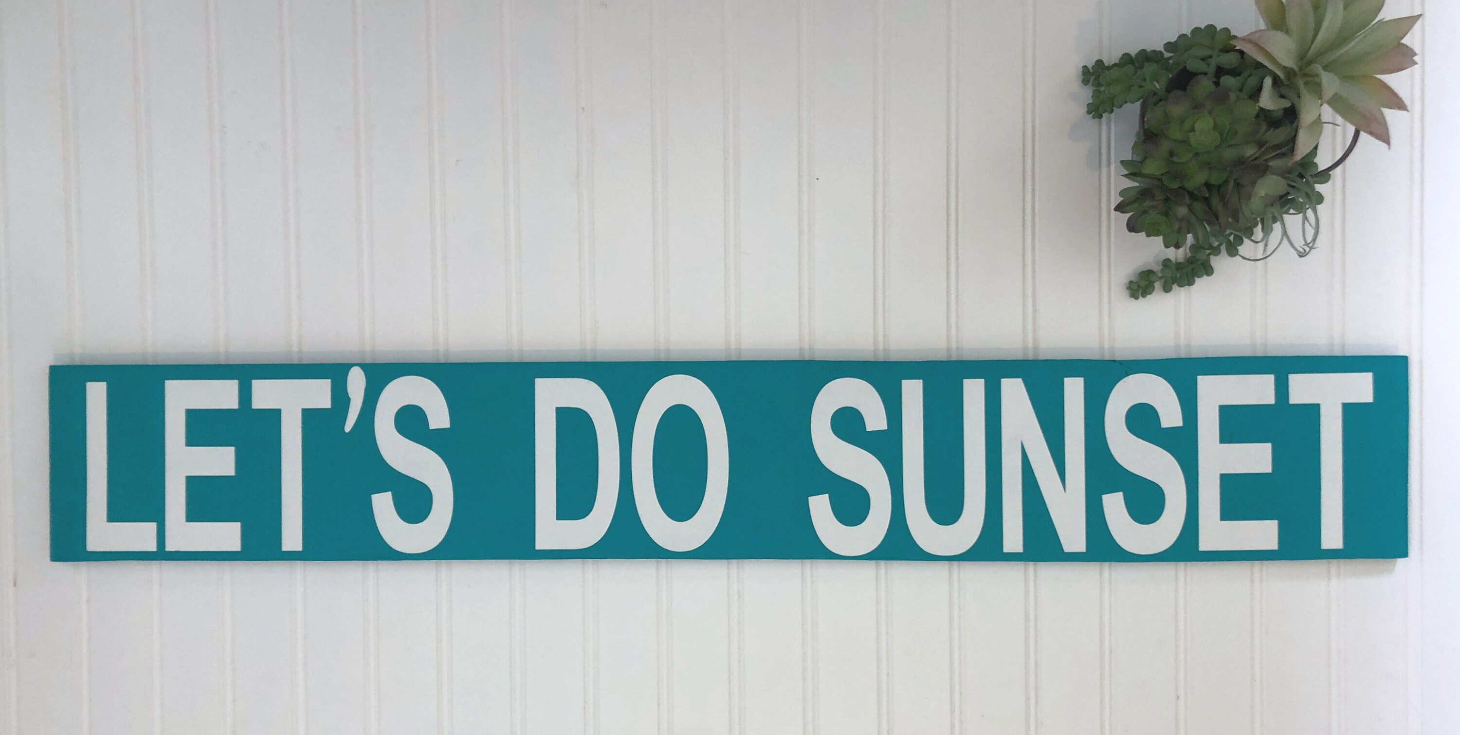Let's Do Sunset Sign Beach Sign Lake Sign Cabin Etsy