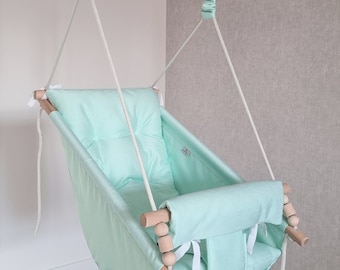 Columpio hamaca infantil: Parque infantil interior Montessori