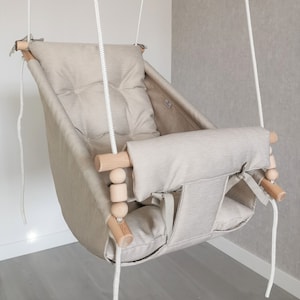 Kids Hammock. Montessori Toys. Montessori Furniture for Toddlers. Kids Indoor Swing. Swing Chair. Hammock Chair. Sensory Swing For Kids Room