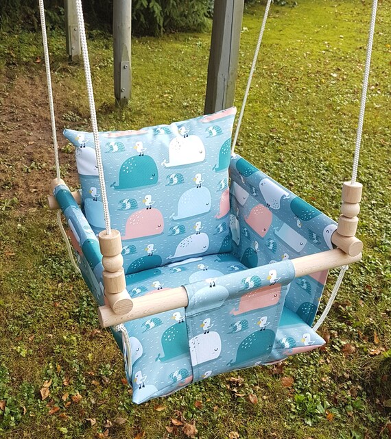 3 in 1 Kinderschaukel Baby Swing Sitz Stuhl Kleinkind für Garten Indoor drinnen 