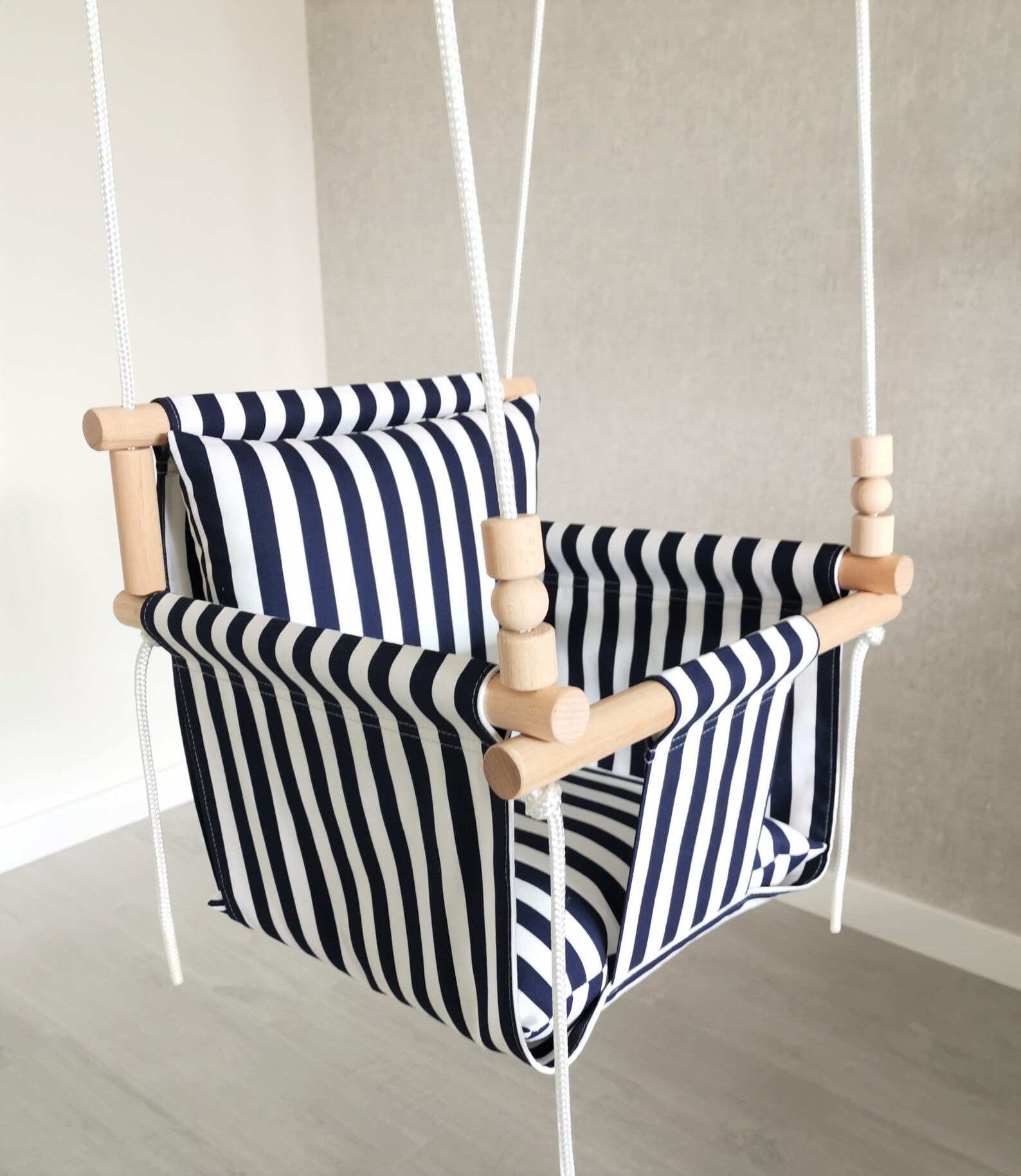 Baby Indoor Swing Cotton Toddler Swing Swinging Cozy Chair Etsy
