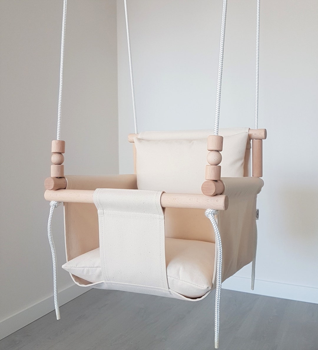 Baby Swing, Indoor Swing, Fabric Swing, Minimalist Baby Decor, Baby