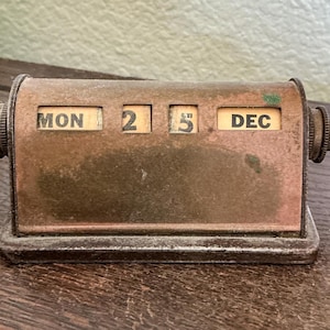 Park Sherman Perpetual Desk Calendar - Etsy