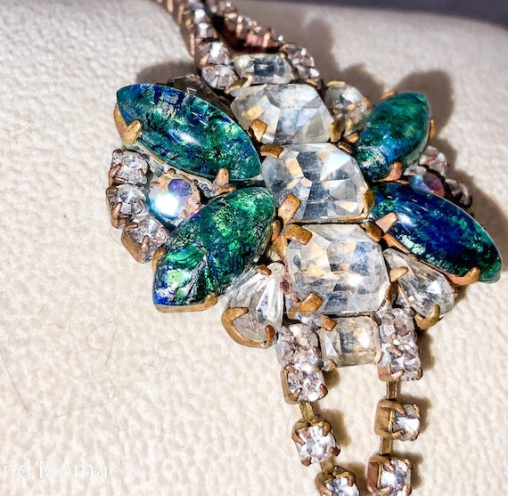 Vintage Bracelet, Vintage Crystal Bracelet, Wedding Bracelet, Bridal Bracelet, Statement Bracelet