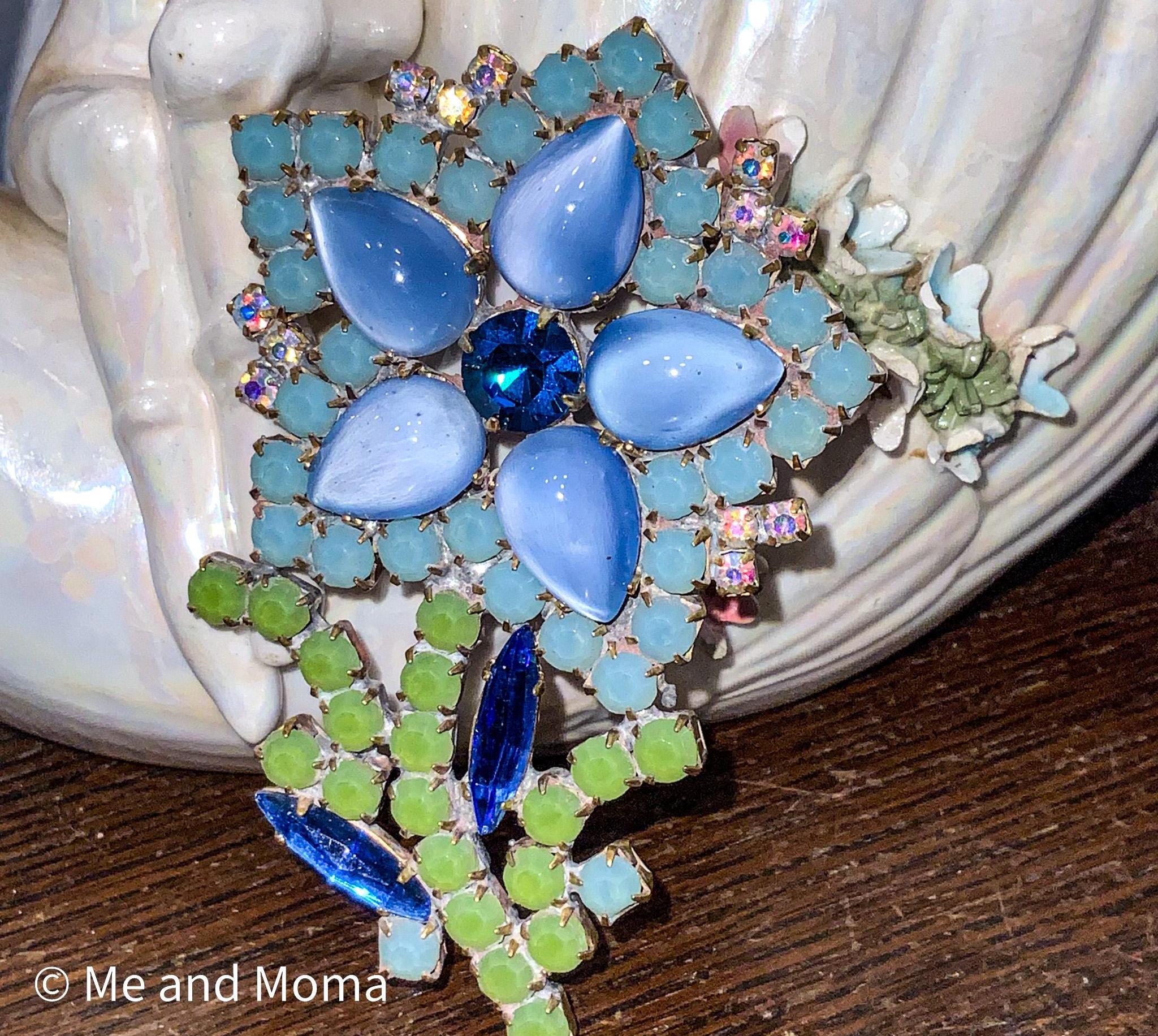 ゲンママ様 Czechoslovakiaヴィンテージ ブローチ9995 Vintage Czech Brooch - Etsy