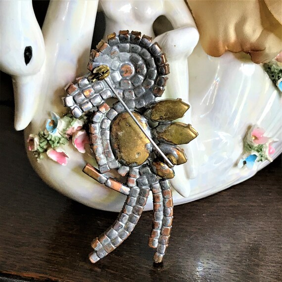 Vintage bird pin best sale