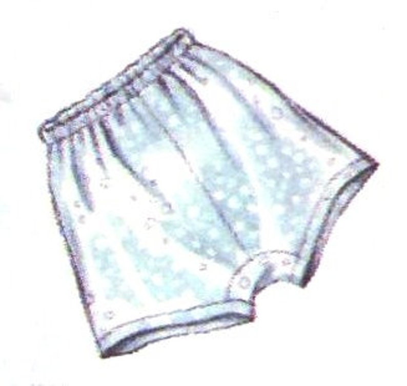 70s Ladies Knickers Sewing Pattern / PDF Vintage Lingerie Etsy