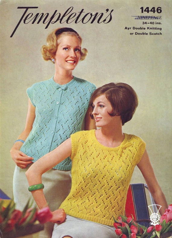 vintage sleeveless jumper