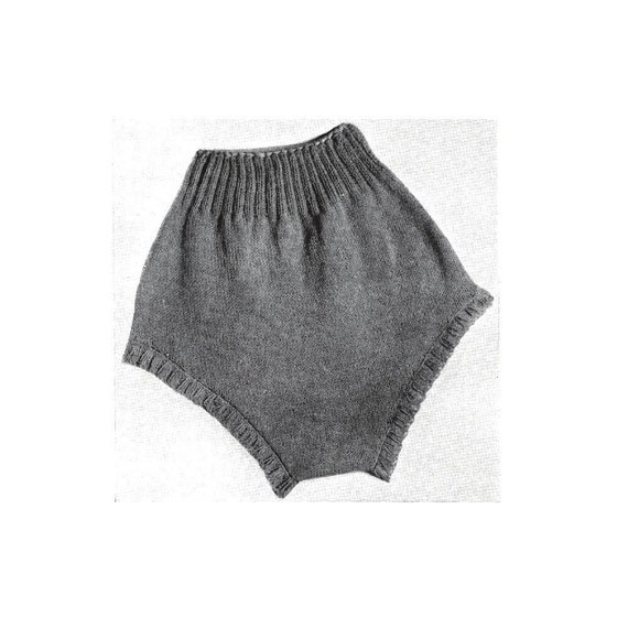 Vintage 1950s Knitted Panties Pattern (PDF Download) - Etsy