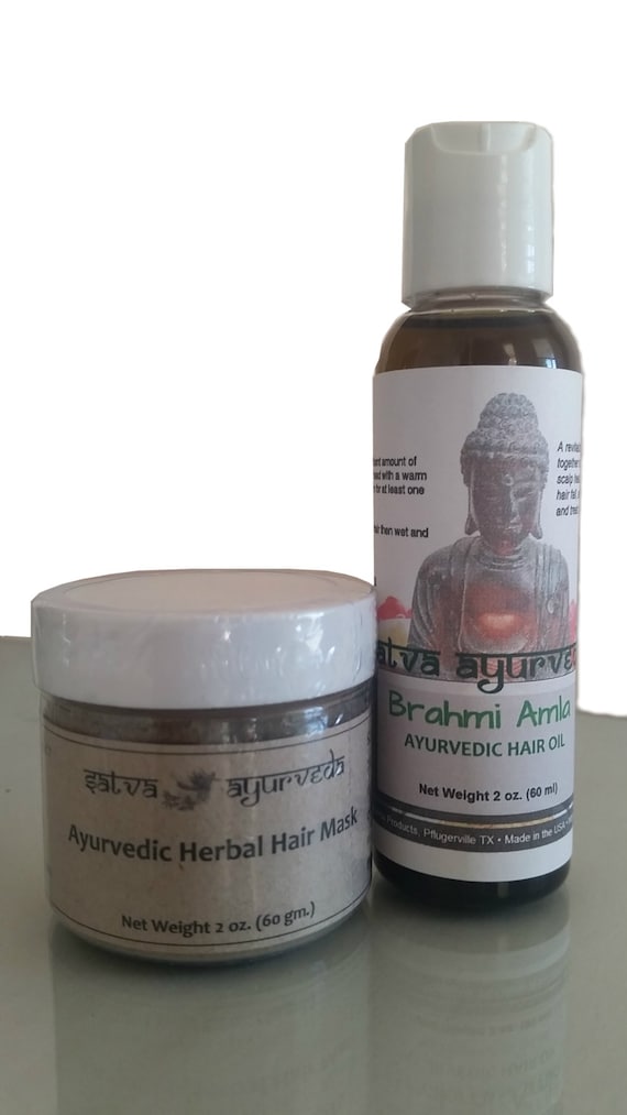 Ayurvedic Hair Care Combo Hair Mask and Brahmi Amla Hair Oil - Etsy Canada Ayurvedic Hair Care Combo Hair Mask and Brahmi Amla Hair Oil - Etsy Canada