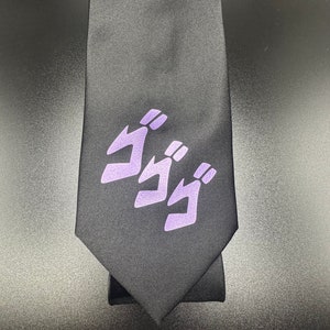 Menacing inspired  tie