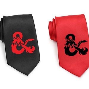 D&D inspired tie