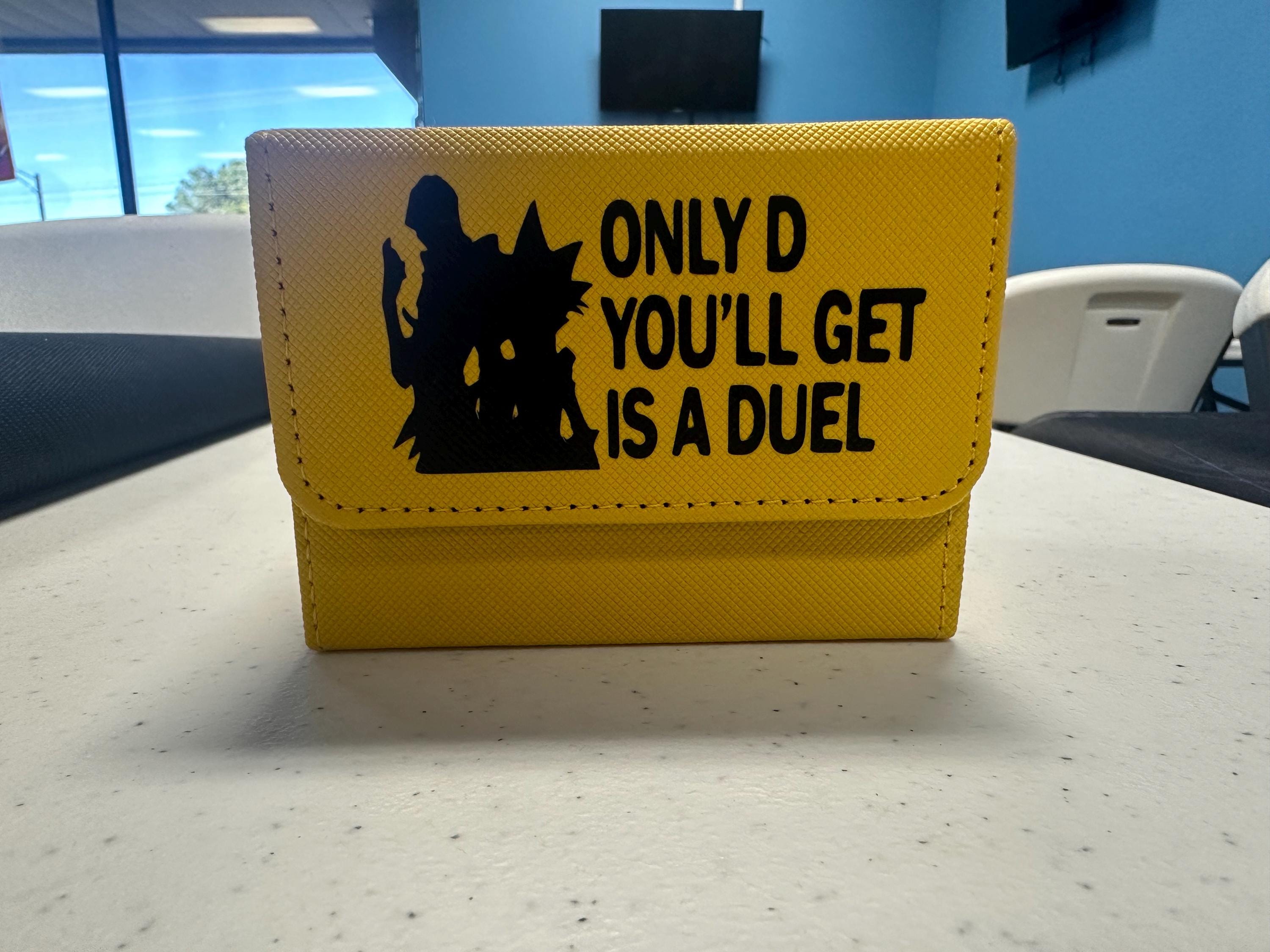 yugioh anime deck box Anime One Piece Yamato Figures PTCG Deck Box Yugioh OCG Trading Cards Protector Case Pu Leather Storage Box 100+
