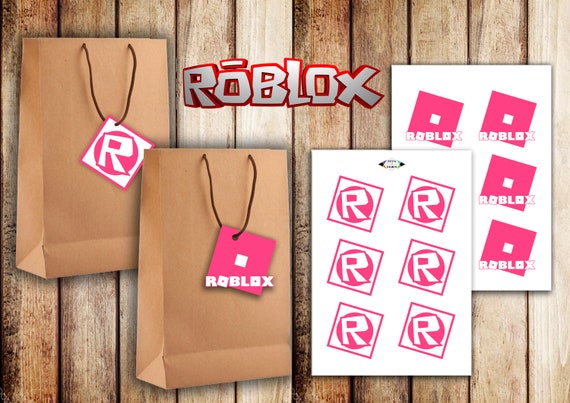 12 Roblox Digital Tags Roblox Printable Roblox Pink Tags Etsy - roblox centerpieces roblox digital party supplies roblox digital roblox birthday party roblox party roblox diy roblox number 6