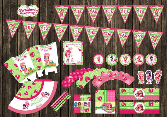 Sharlotta Model Sets Hot Price 90 Sale Strawberry Shortcake Birthday