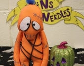 Horror Plushie Doll by Pins & Needles, Creepy Doll, Creepy Cute, Gothic Doll, Alternative Gift, Plushie, Monster Gift, Scary Doll
