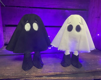 Mini Ghost Doll, Halloween Decoration, Ghost Hunting Gift, Creepy Cute Doll, Paranormal Doll, Gothic Gift, Alternative Homeware, Scary