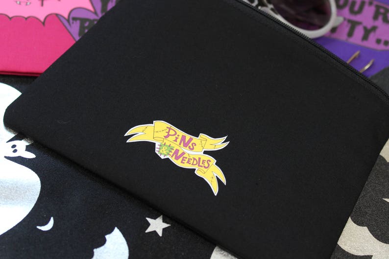 Vampire Bat Make Up Bag Gothic Purse Gothic Bag Bat Bag Etsy