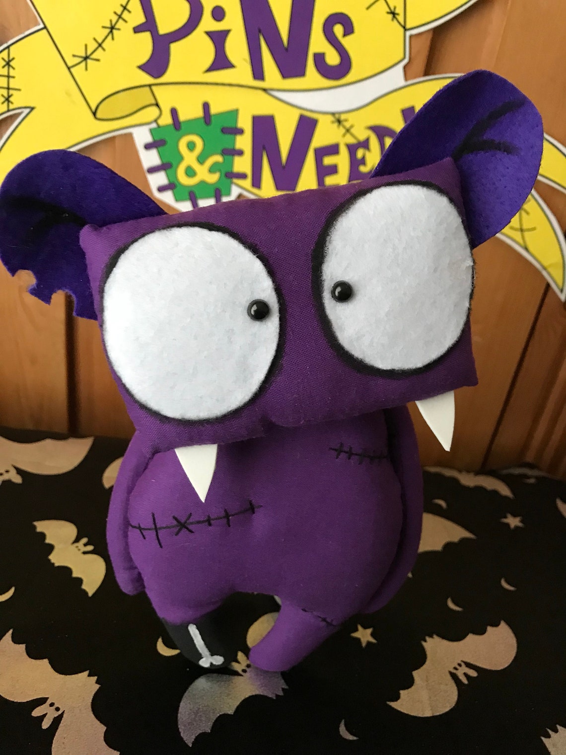 Nervous Monster Art Doll by Pins and Needles Anxiety Gift Etsy
