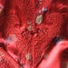 Vintage Chinese Jacket Red Satin Authentic