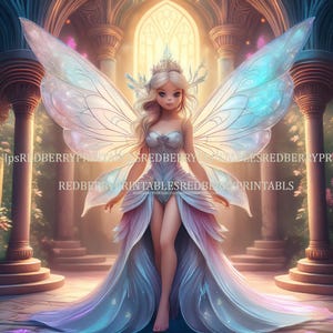 Fairy Clipart: Single Fairies PNG Images, Commercial Use (Digital Download)