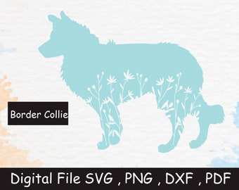 Download Mandala Border Collie Etsy