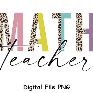 Math Teacher Shirt PNG Back to School PNG Math Squad Sublimación Teacher Appreciation