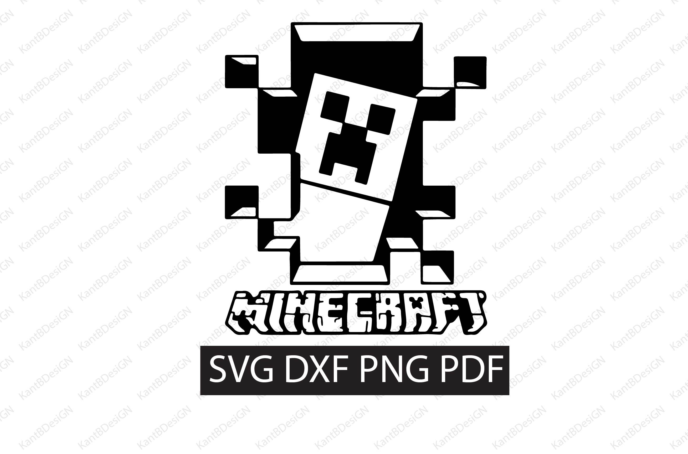 Minecraft SVG Minecraft Cricut digital file SVG Minecraft | Etsy