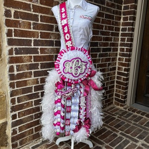 Ribbon Sash Homecoming mum- PPLEASE inbox me before purchase for availablity.