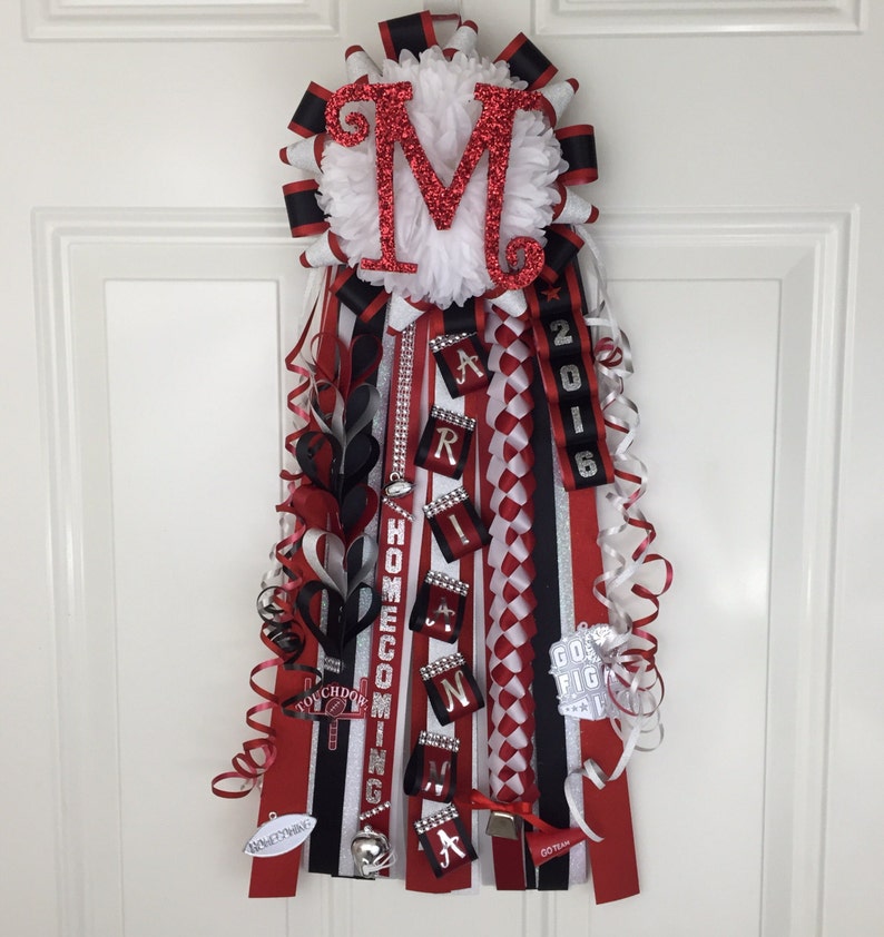 Custom made mum Homecoming mum Junior mum Homecoming 2019 | Etsy