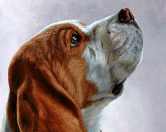 Custom Dog Portrait, Oil painting from photo. Commission a painting of your Dog, Dog Memorial, Pet Portrait, Gifts for dog lover.