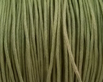 Pistachio green coton from 1 mm cord