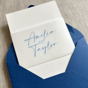 Custom vellum belly band, vellum for wedding invitation, custom vellum, vellum belly band 5x7, custom vellum overlay, custom vellum paper