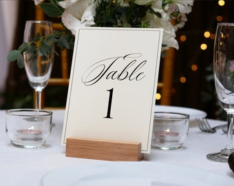 Digital download classic table numbers, PDF table numbers, digital table numbers, printable table numbers, wedding table number, table signs