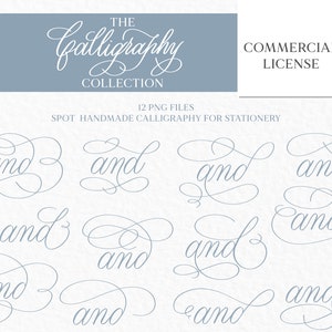 Kalligraphie ClipArt für Hochzeit Briefpapier, klassische Kalligraphie, Kalligraphie für Hochzeitseinladungen, kommerzielle Nutzung