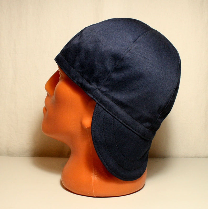 Dark Blue. Welders Pipefitters Bikers Cap Welding Hat for Etsy